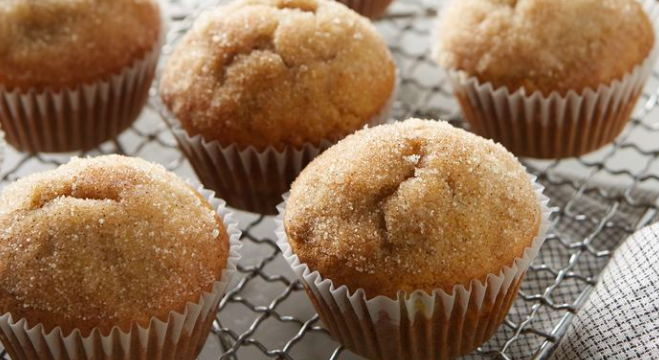 Cinnamon Banana Bread Muffins