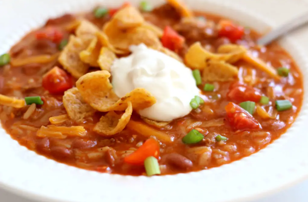 Easy One-Pot Homemade Chili + Frito Pie