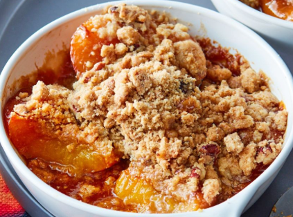 Peach Maple & Brown Sugar Crumble (High Protein)